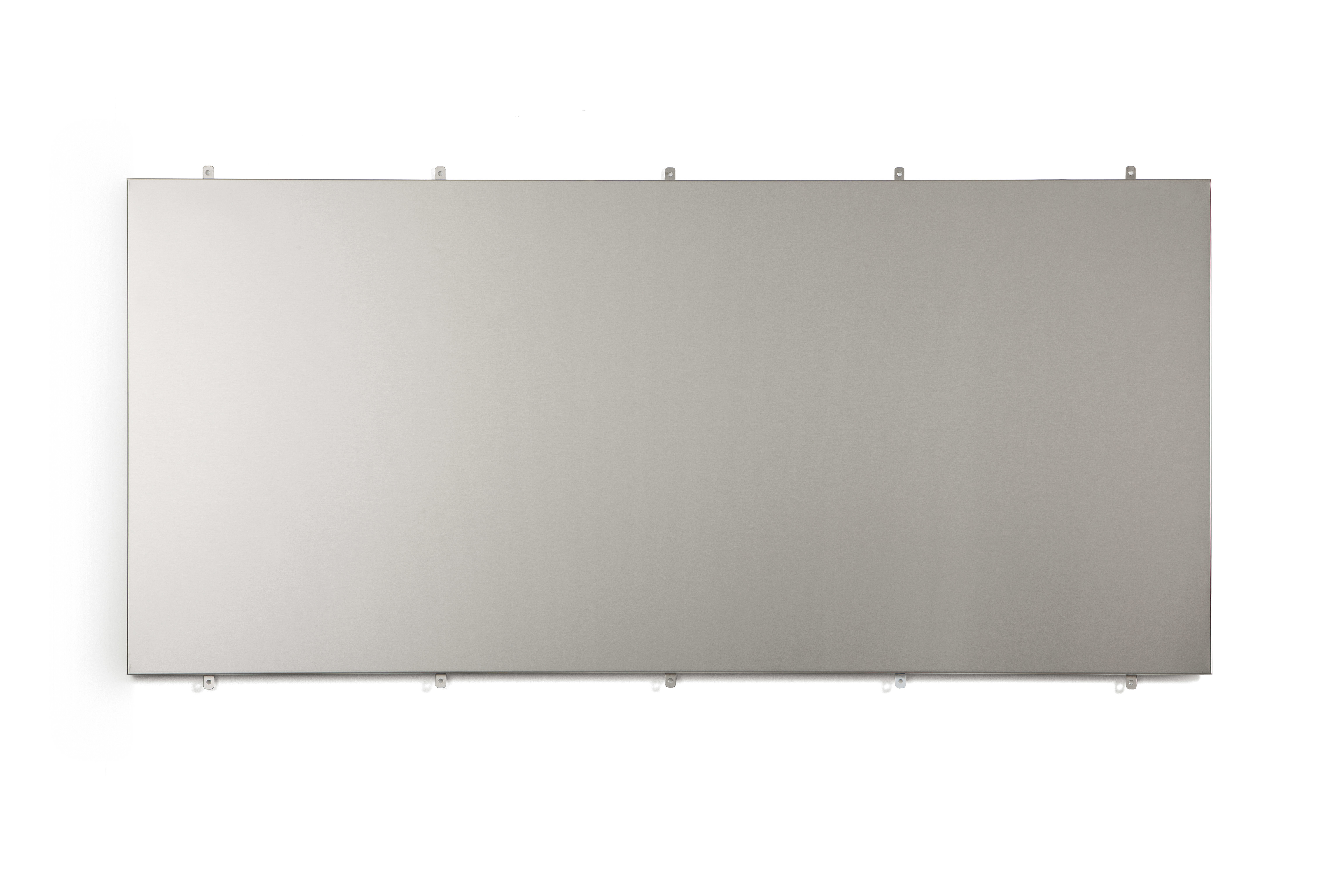 170275 Rugwandpaneel 120 cm inox hoogte 75 cm